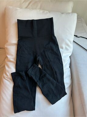 Prozis Black High-Waist Seamless Leggings